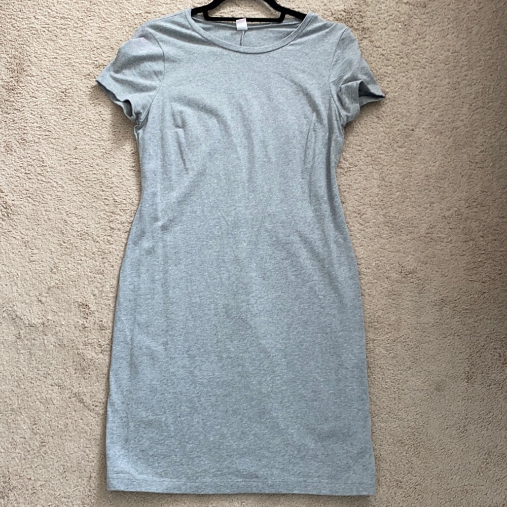 Old Navy Grey T-shirt Dress